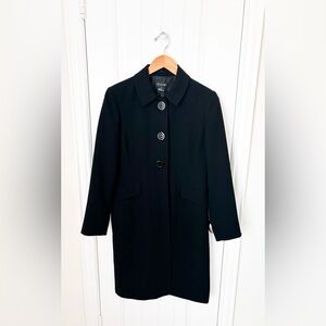 Vintage Focus 2000 Black Coat Size 8